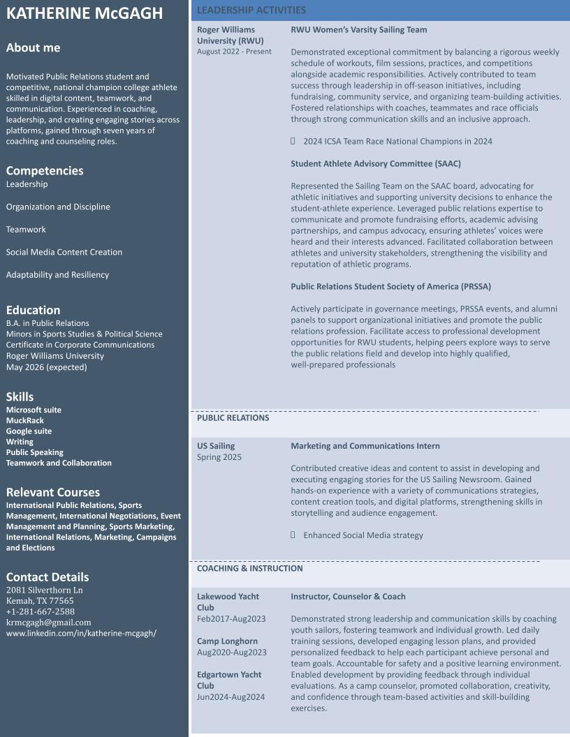 kmcgagh resume